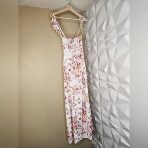 Women's size small long floral dress